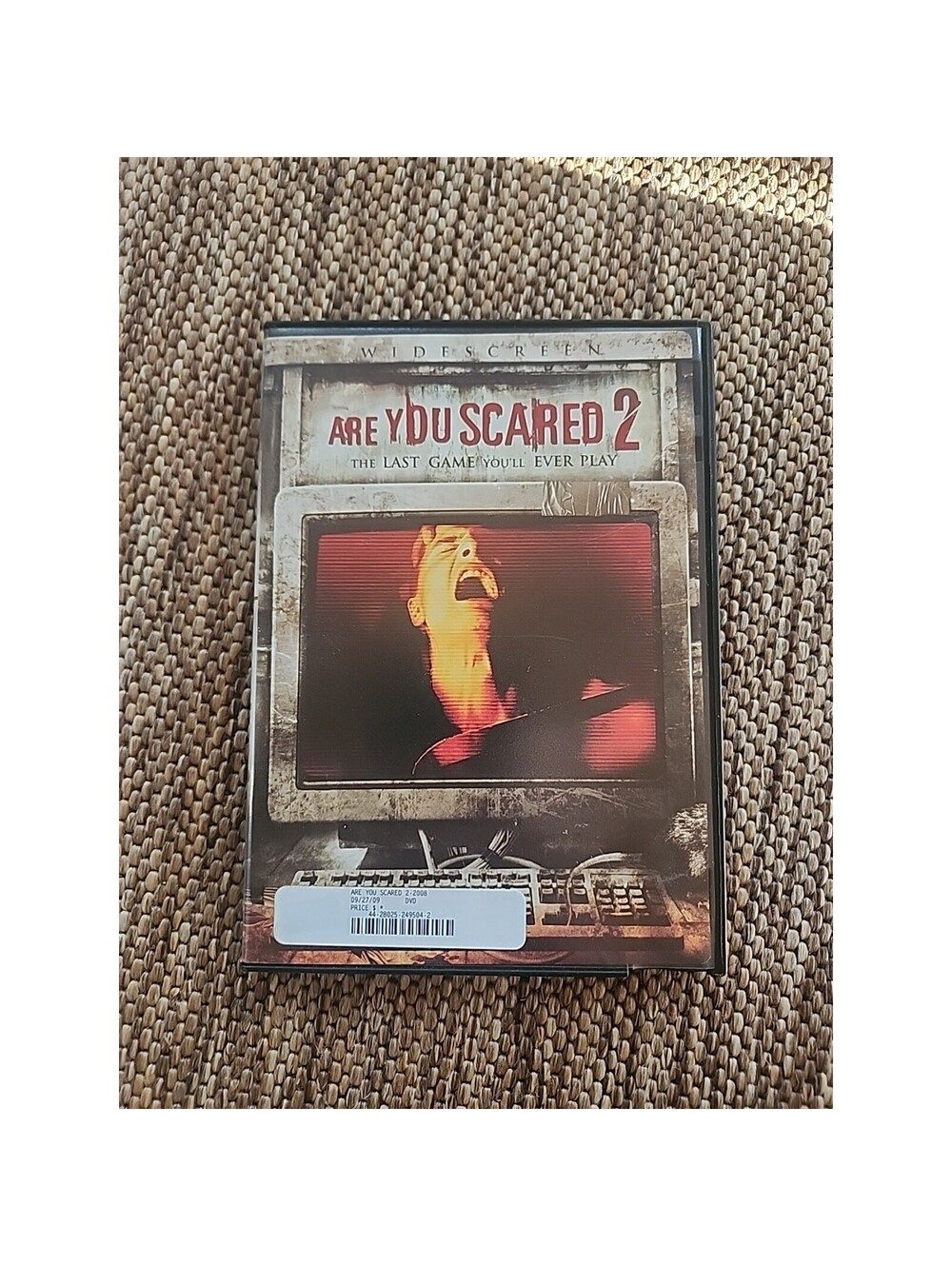 Are You Scared 2 (DVD, 2009) Widescreen Blockbuster Case Thriller Very Good